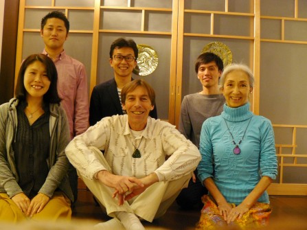 KYOTO: The very intense seminar 'Awaken to your True Self' is at it's end