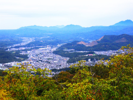 SAPPORO: A view over parts of the city