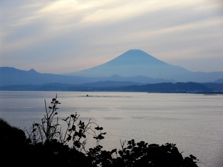 FUJISAWA: Mount Fuji from Enoshima